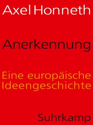 cover image of Anerkennung